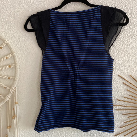Free People Stripe Top-Small - Picture 3 of 4